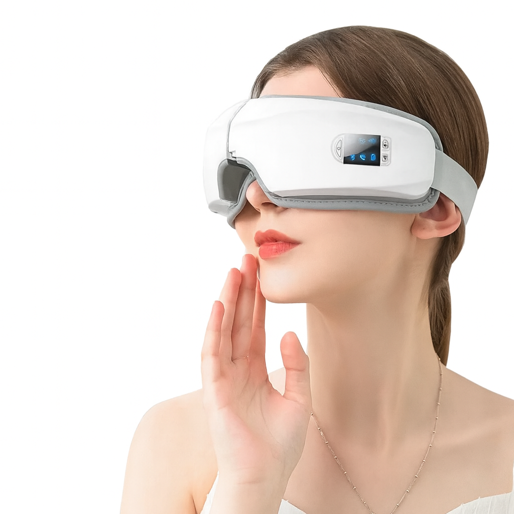Relax and Rejuvenate with the Smart Airbag Vibration Eye Massager