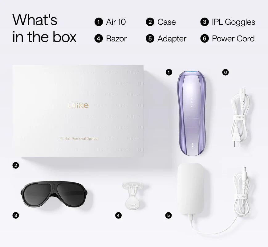 Easemate IPL Hair Removal Device — compact and lightweight design for at-home use