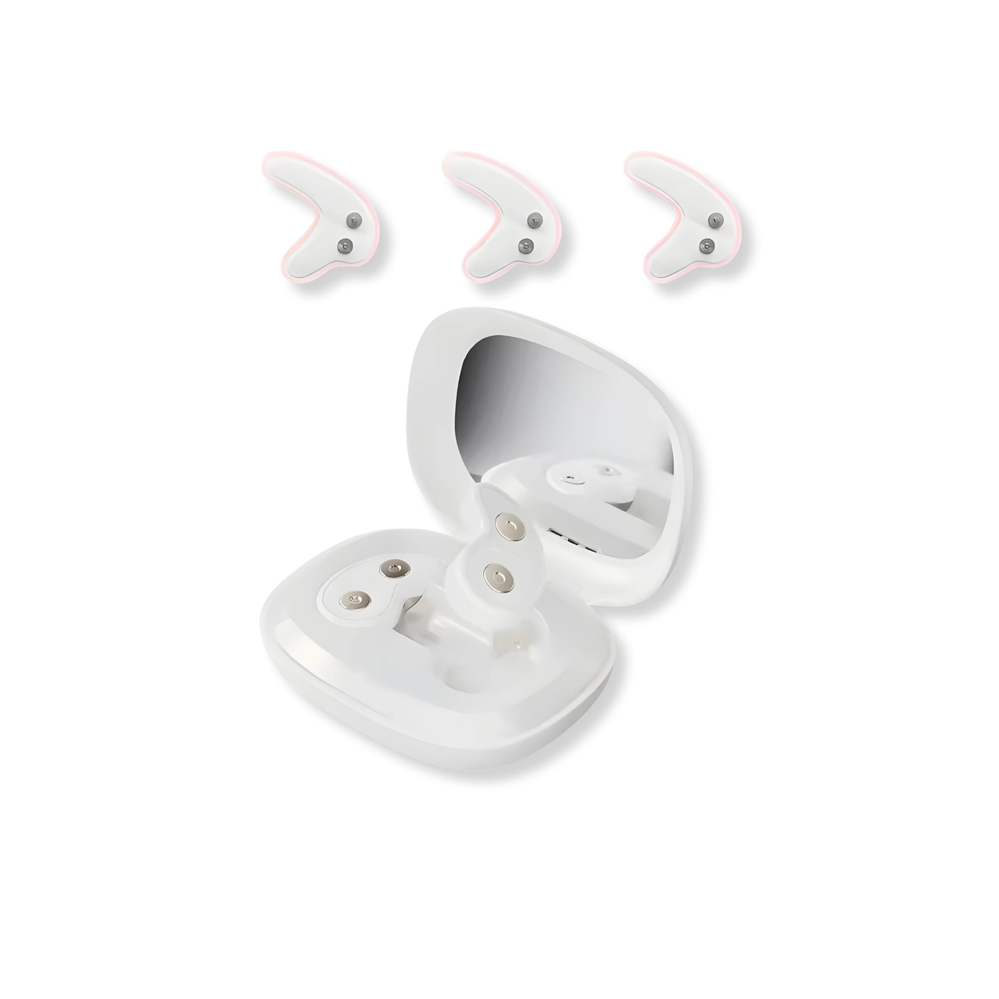 ZoGoo Under Eye LED Therapy Massager for Puffiness & Dark Circles